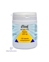 Betaïne HCL / Pepsine 650 mg - 120 caps.