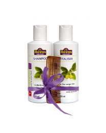 Hair Vitaliser en Shampoo set, met zakkam